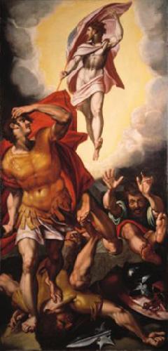 Anthonie van Montfoort De opstanding van Christus. France oil painting art